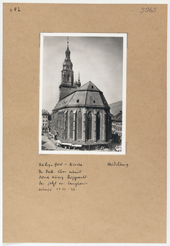 Vorschaubild Heidelberg: Heilig-Geist-Kirche, Blick von Osten auf Chor